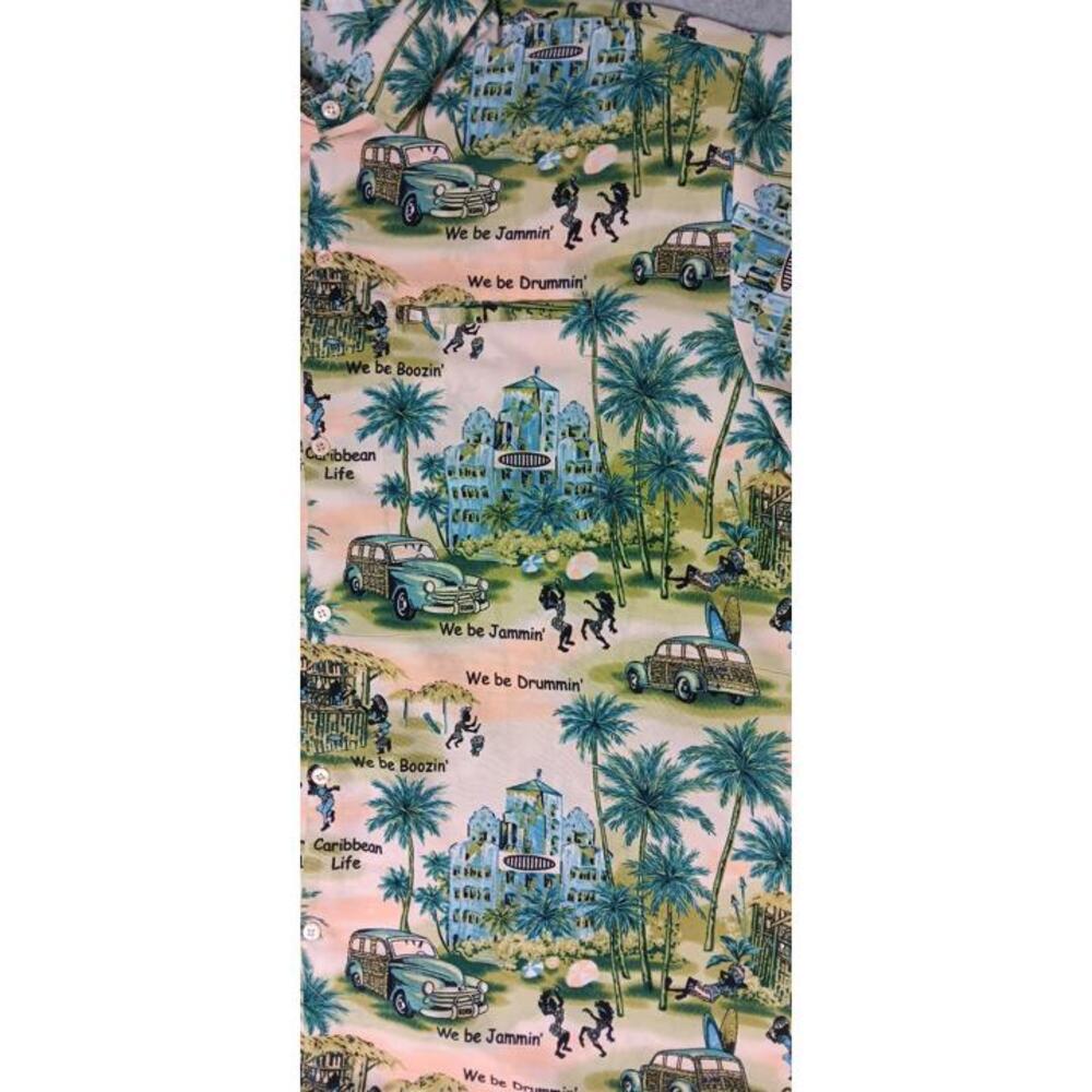 Vintage Creations 60's Hawaiian Button Up Shirt Mens Size Large All Over... - Picture 4 of 10